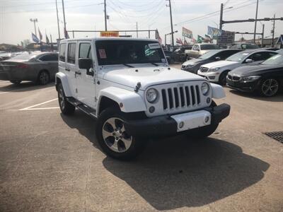 2016 Jeep Wrangler Unlimited Sahara   - Photo 1 - Houston, TX 77083