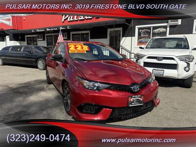 2017 Toyota Corolla iM Hatchback