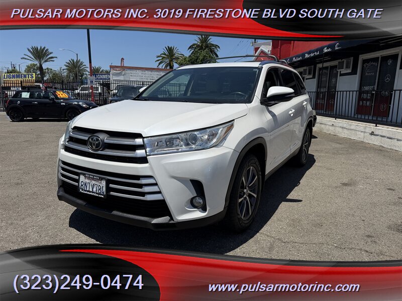 2019 Toyota Highlander XLE   - Photo 1 - South Gate, CA 90280