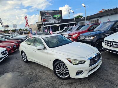 2018 INFINITI Q50 Red Sport 400   - Photo 3 - Miami, FL 33147