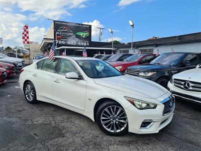 2018 INFINITI Q50 Red Sport 400   - Photo 1 - Miami, FL 33147