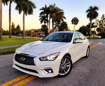 2018 INFINITI Q50 Red Sport 400  