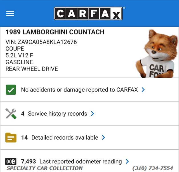 1989 Lamborghini Countach 25th Anniversary - Photo 4 - West Hollywood, CA 90069