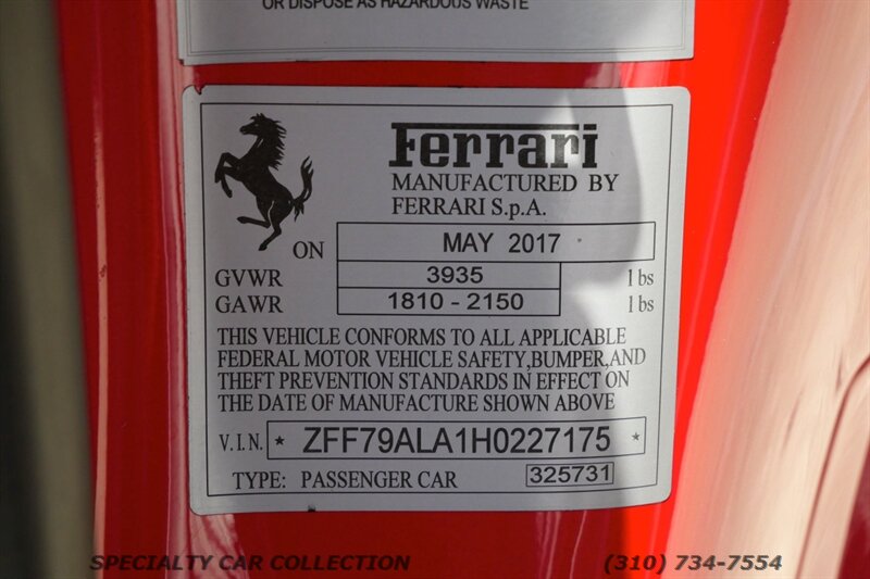 2017 Ferrari 488 GTB   - Photo 30 - West Hollywood, CA 90069