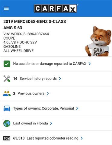 2019 Mercedes-Benz AMG S 63   - Photo 4 - West Hollywood, CA 90069