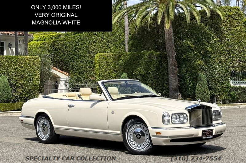 White 2001 Rolls-Royce Corniche Convertible Rear-Wheel Drive Automatic