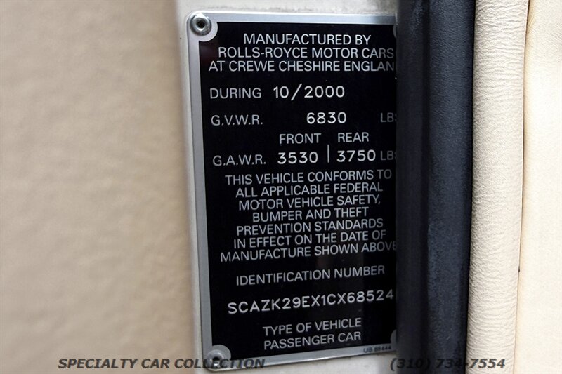 2001 Rolls-Royce Corniche - Photo 32 - West Hollywood, CA 90069