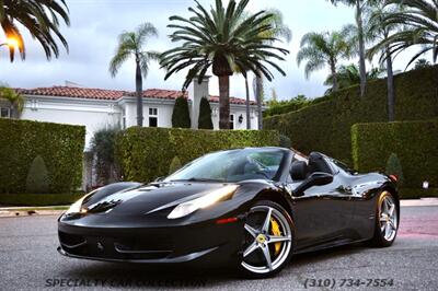 2013 Ferrari 458 Spider Spider RWD Convertible