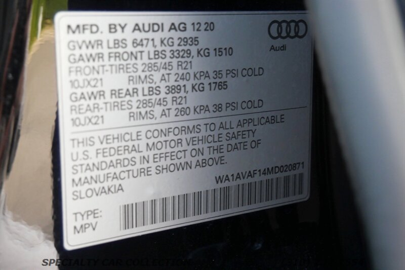 2021 Audi Q8 quattro Premium 55 TFSI - Photo 22 - West Hollywood, CA 90069