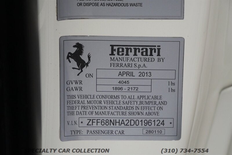 2013 Ferrari 458 Spider   - Photo 33 - West Hollywood, CA 90069