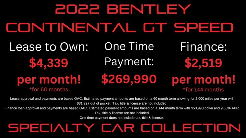 2022 Bentley Continental GT Speed   - Photo 3 - West Hollywood, CA 90069