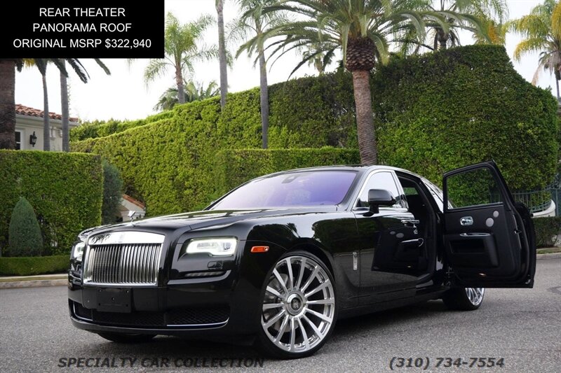 Diamond Black 2015 Rolls-Royce Ghost Sedan 8-Speed Automatic