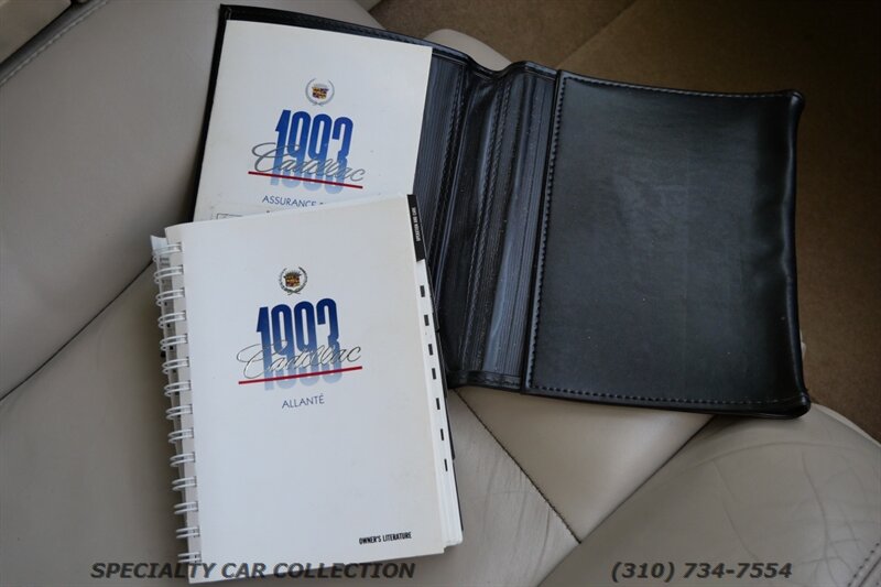 1993 Cadillac Allante - Photo 32 - West Hollywood, CA 90069