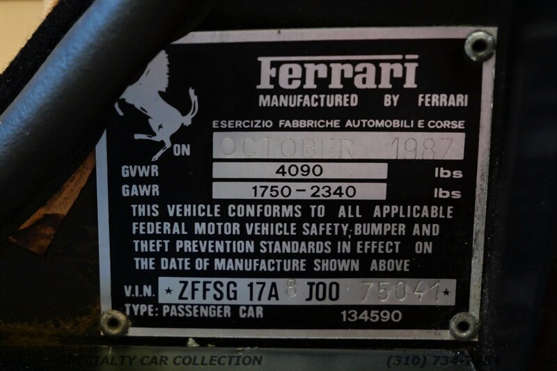 1988 Ferrari Testarossa - Photo 43 - West Hollywood, CA 90069