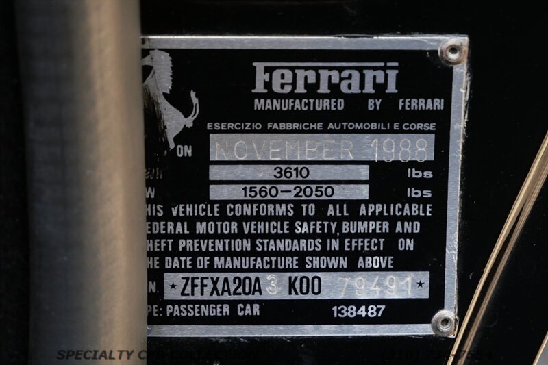 1989 Ferrari 328 GTS Targa - Photo 43 - West Hollywood, CA 90069
