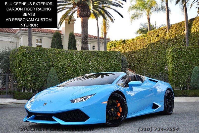2016 Lamborghini Huracan LP 610-4 Spyder