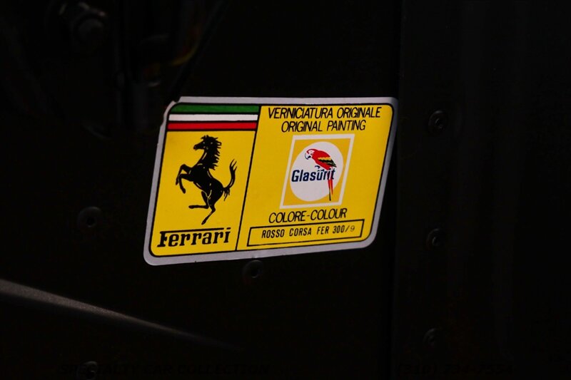 1987 Ferrari Testarossa   - Photo 24 - West Hollywood, CA 90069