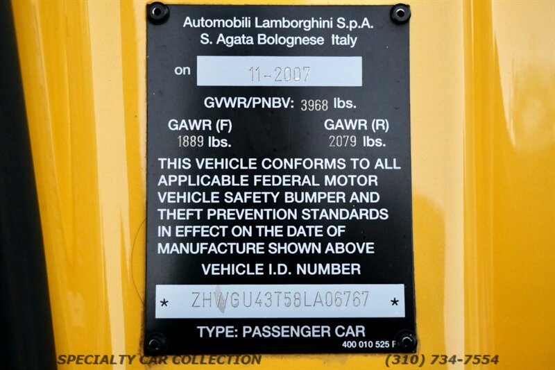 2008 Lamborghini Gallardo Superleggera - Photo 44 - West Hollywood, CA 90069