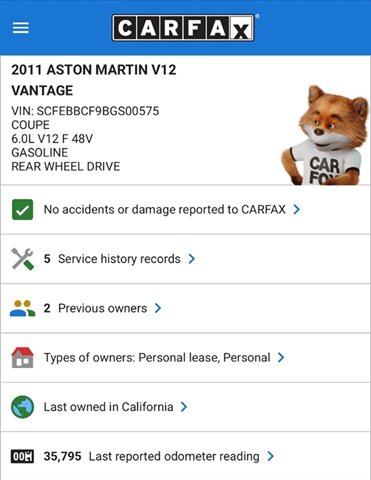 2011 Aston Martin V12 Vantage   - Photo 4 - West Hollywood, CA 90069