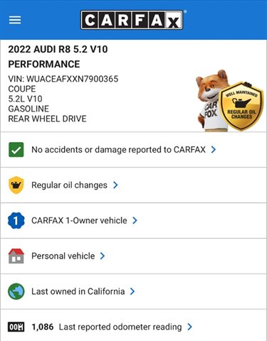 2022 Audi R8 5.2 V10 performance - Photo 6 - West Hollywood, CA 90069