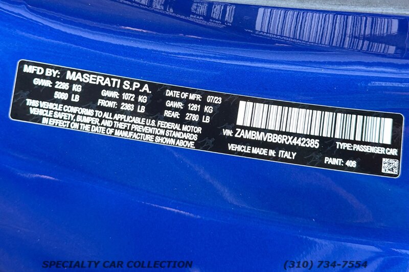 2024 Maserati GranTurismo Modena - Photo 33 - West Hollywood, CA 90069