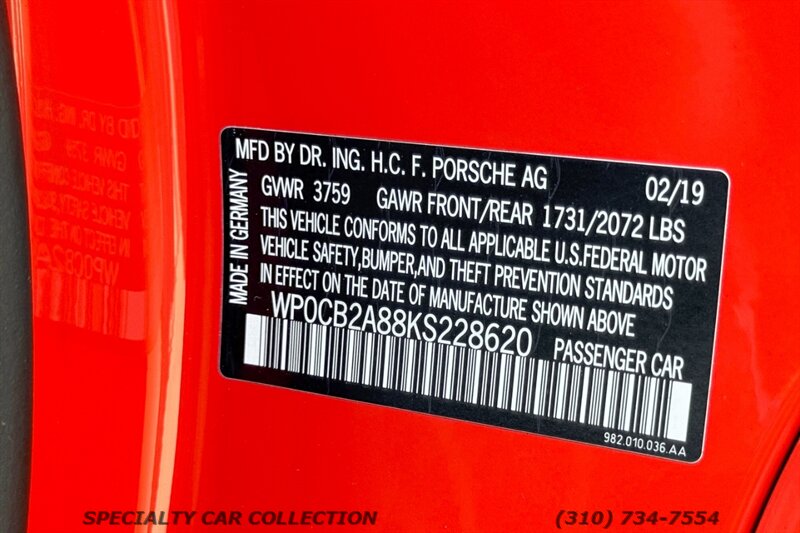 2019 Porsche 718 Boxster GTS - Photo 29 - West Hollywood, CA 90069