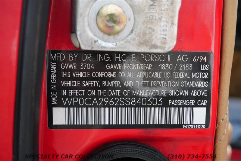 1995 Porsche 968   - Photo 28 - West Hollywood, CA 90069