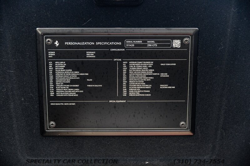 2024 Ferrari 296 GTS - Photo 46 - West Hollywood, CA 90069