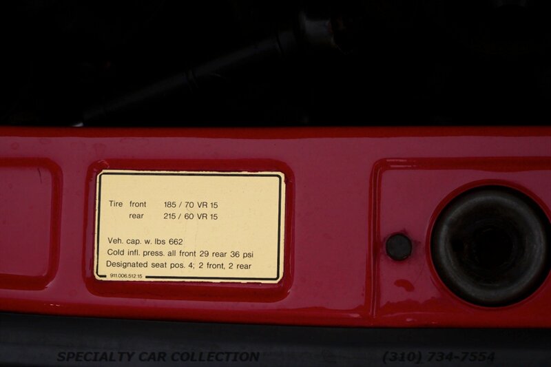 1987 Porsche 911 Carrera Cabriolet - Photo 22 - West Hollywood, CA 90069