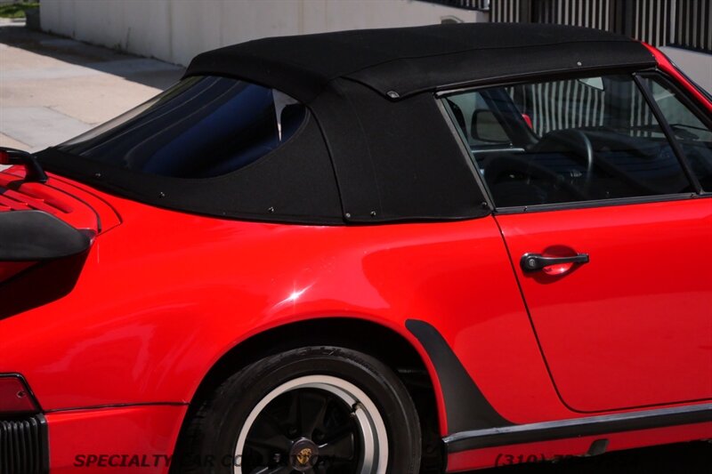1987 Porsche 911 Carrera Cabriolet - Photo 10 - West Hollywood, CA 90069