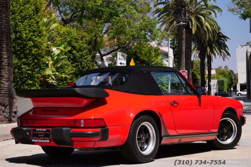 1987 Porsche 911 Carrera Cabriolet - Photo 5 - West Hollywood, CA 90069