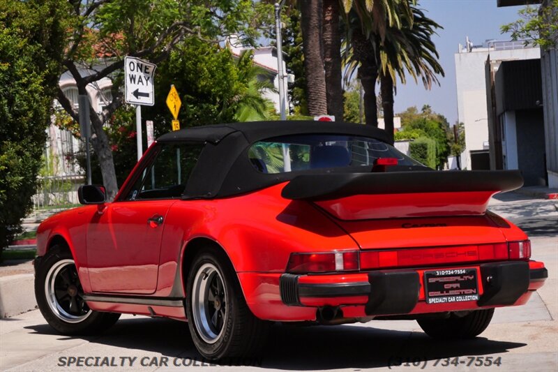 1987 Porsche 911 Carrera Cabriolet - Photo 7 - West Hollywood, CA 90069