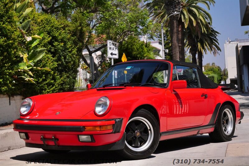 1987 Porsche 911 Carrera Cabriolet - Photo 1 - West Hollywood, CA 90069