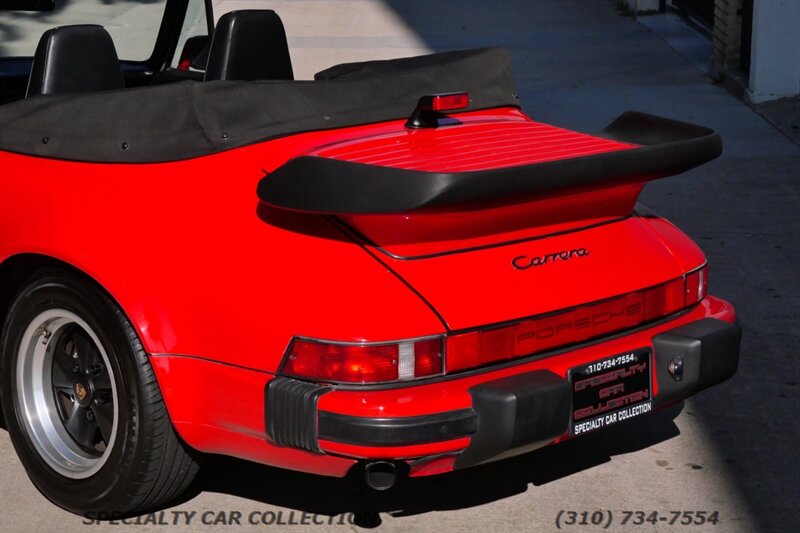 1987 Porsche 911 Carrera  Cabriolet - Photo 13 - West Hollywood, CA 90069