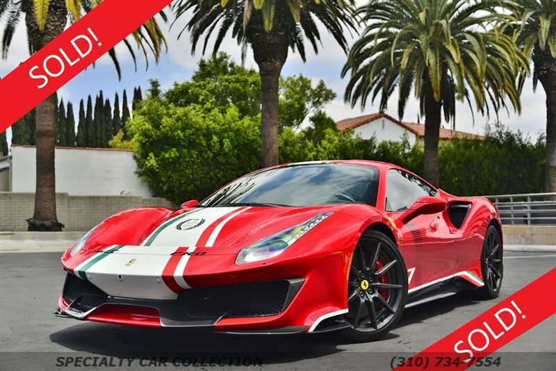 2019 Ferrari 488 Pista Piloti  