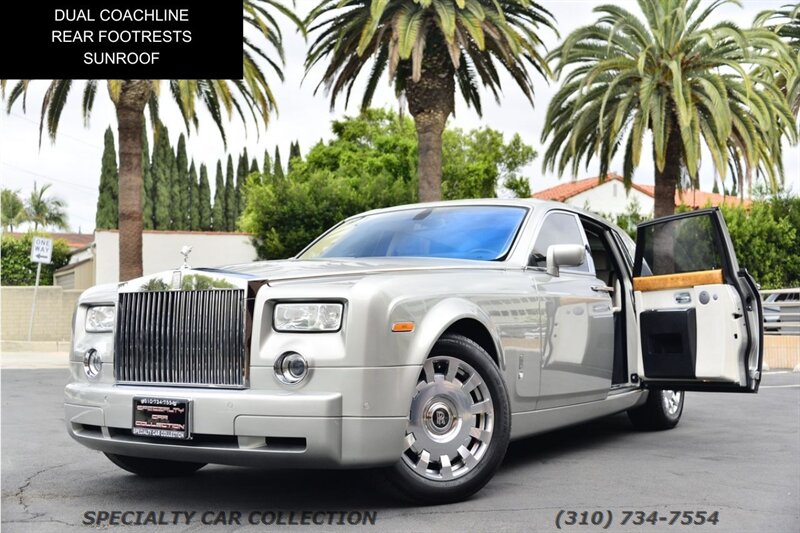 Silver 2005 Rolls-Royce Phantom Base Sedan Rear-Wheel Drive Automatic