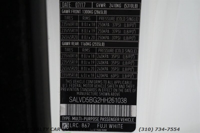 2017 Land Rover Range Rover Evoque Convertible HSE Dynamic - Photo 25 - West Hollywood, CA 90069