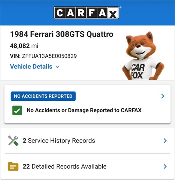 1984 Ferrari 308 GTS Quattrovalvole - Photo 6 - West Hollywood, CA 90069