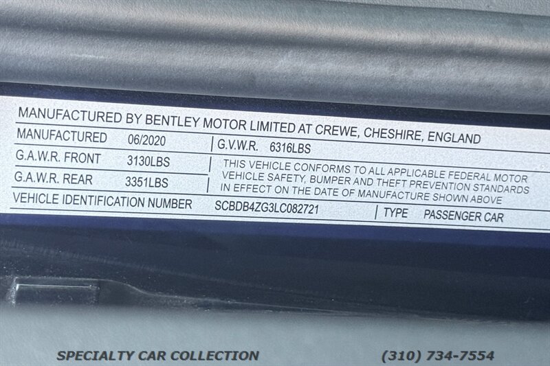 2020 Bentley Continental GTC - Photo 32 - West Hollywood, CA 90069