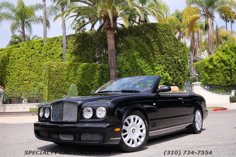 Black 2007 Bentley Azure RWD Convertible Rear-Wheel Drive 6-Speed Automatic