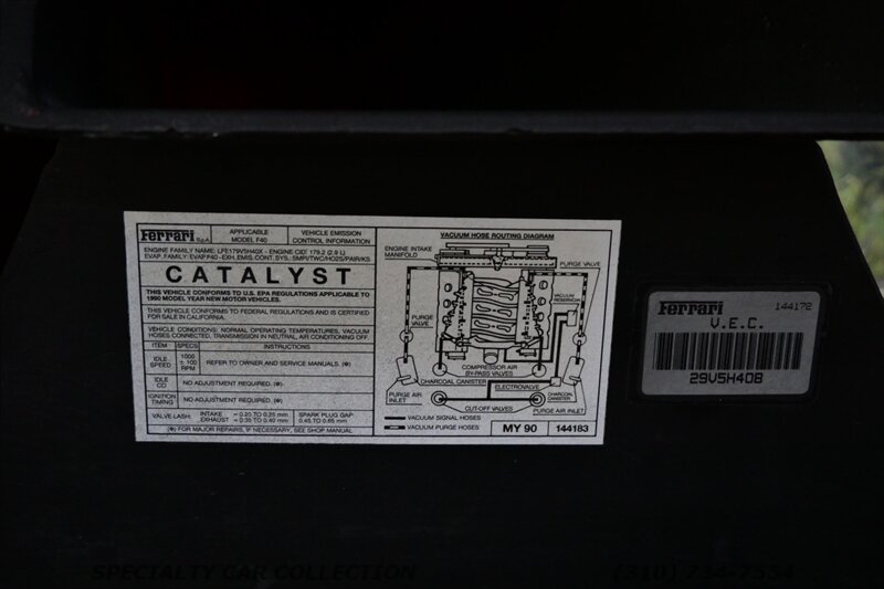 1991 Ferrari F40   - Photo 37 - West Hollywood, CA 90069