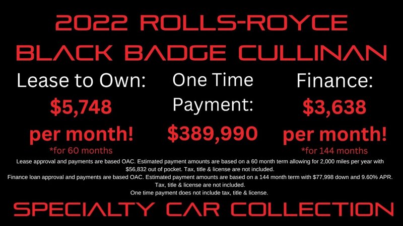 2022 Rolls-Royce Black Badge Cullinan   - Photo 3 - West Hollywood, CA 90069