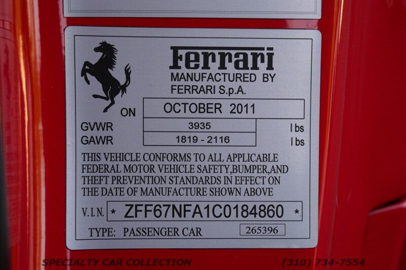 2012 Ferrari 458 Italia Coupe RWD   - Photo 28 - West Hollywood, CA 90069