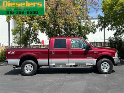 2002 Ford F-250 Diesel 4x4 7.3L Power Stroke Turbo Diesel Crew Cab  Short Bed LOW MILES ONE OWNER - Photo 5 - Sacramento, CA 95826