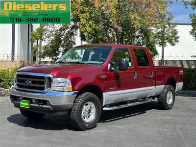 2002 Ford F-250 Diesel 4x4 7.3L Power Stroke Turbo Diesel Crew Cab  Short Bed LOW MILES ONE OWNER - Photo 1 - Sacramento, CA 95826