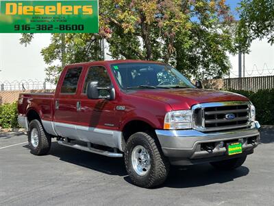 2002 Ford F-250 Diesel 4x4 7.3L Power Stroke Turbo Diesel Crew Cab  Short Bed LOW MILES ONE OWNER - Photo 6 - Sacramento, CA 95826