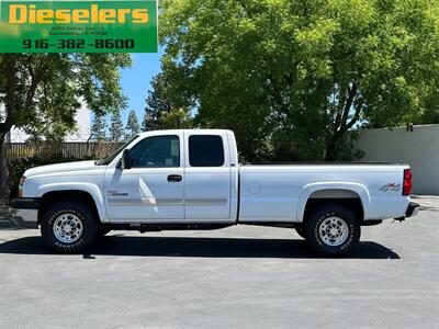 2005 Chevrolet Silverado 2500 Diesel 4x4 6.6L Duramax Turbo Diesel Ext Cab Long  Bed Allison Automatic ONE OWNER - Photo 2 - Sacramento, CA 95826