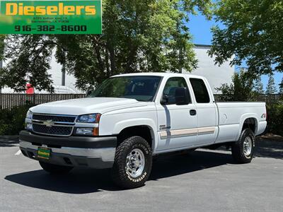 2005 Chevrolet Silverado 2500 Diesel 4x4 6.6L Duramax Turbo Diesel Ext Cab Long  Bed Allison Automatic ONE OWNER - Photo 1 - Sacramento, CA 95826