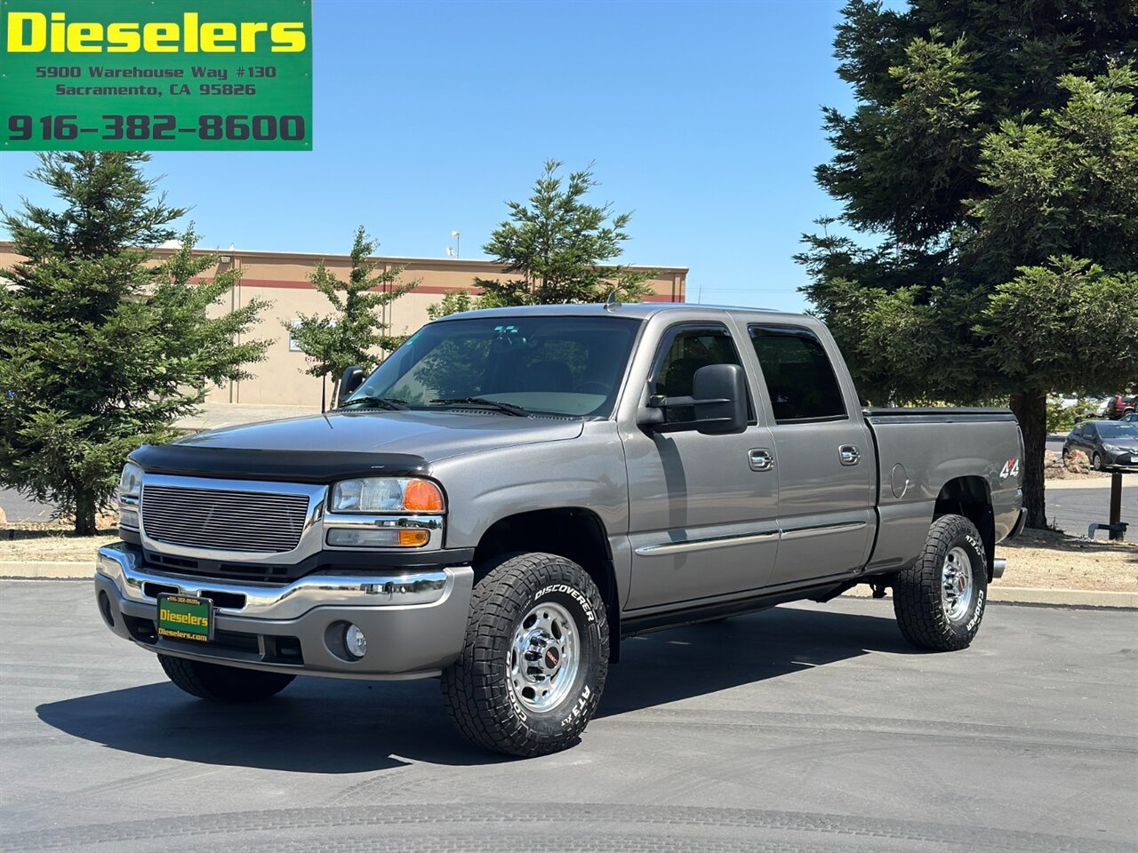 2006 GMC Sierra 2500 Diesel 4x4 6.6L LBZ Duramax Turbo Diesel Allison 1000 SLT FULLY LOADED - Photo 1 - Sacramento, CA 95826