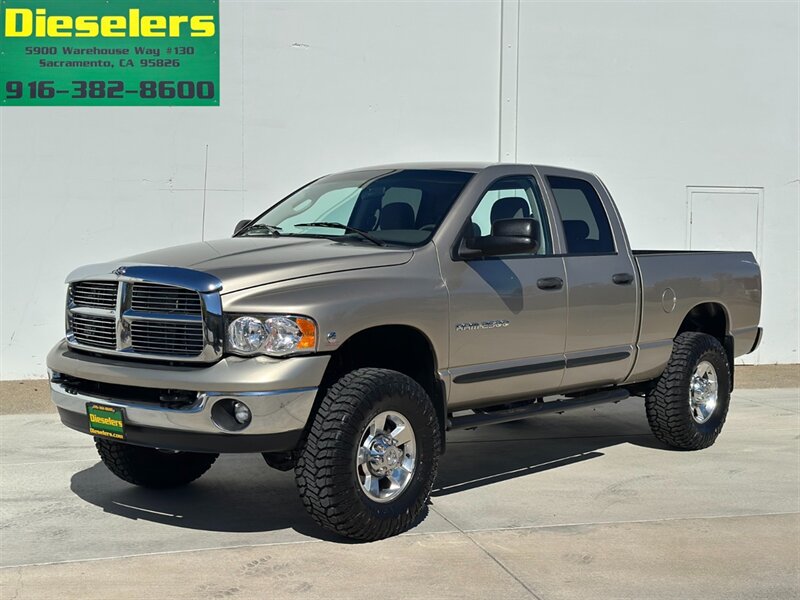 2005 Dodge Ram 2500 Diesel 4x4 5.9L High Output Cummins Turbo Diesel  Crew Cab Short Bed LOW MILES